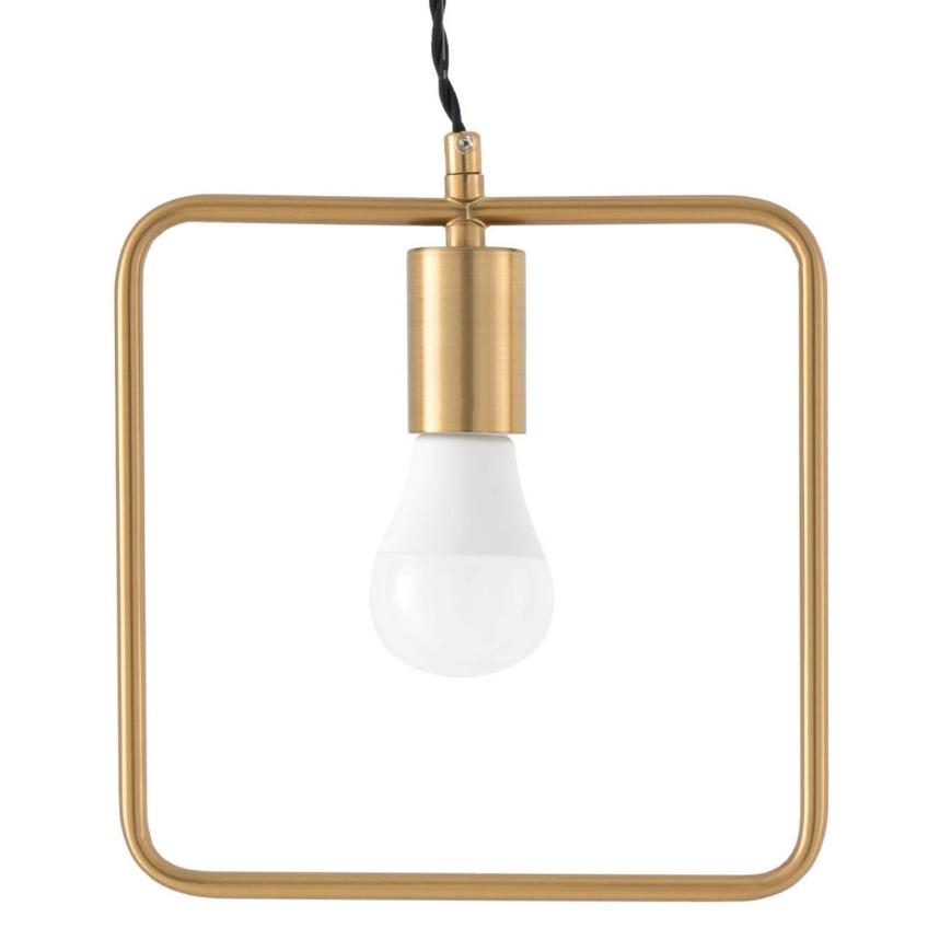 Mosazné kovové závěsné světlo Somcasa Hedra 23 cm Somcasa