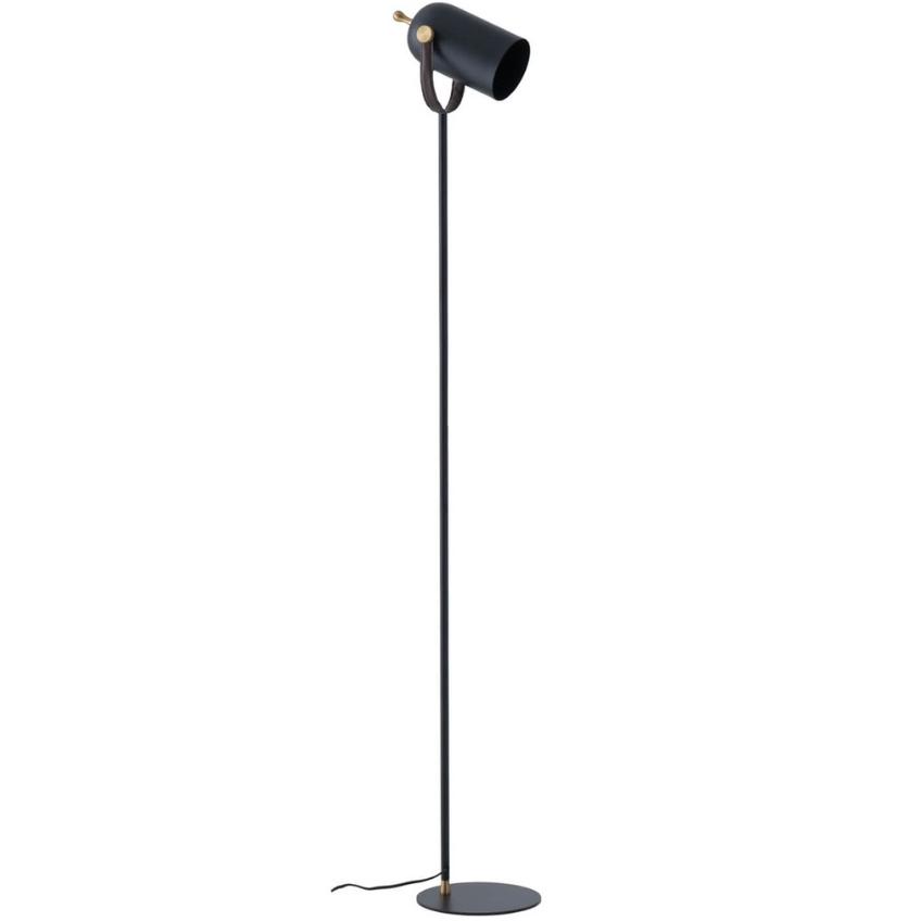 Černá kovová stojací lampa Somcasa Nacia 164 cm Somcasa