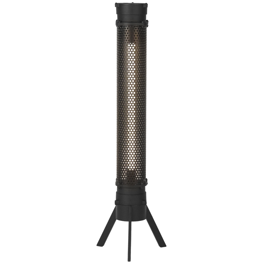 Černá kovová stojací lampa LABEL51 Tube 93 cm Label51