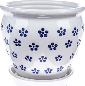 Keramick&yacute; květin&aacute;č &oslash; 15 cm - Dakls Dakls