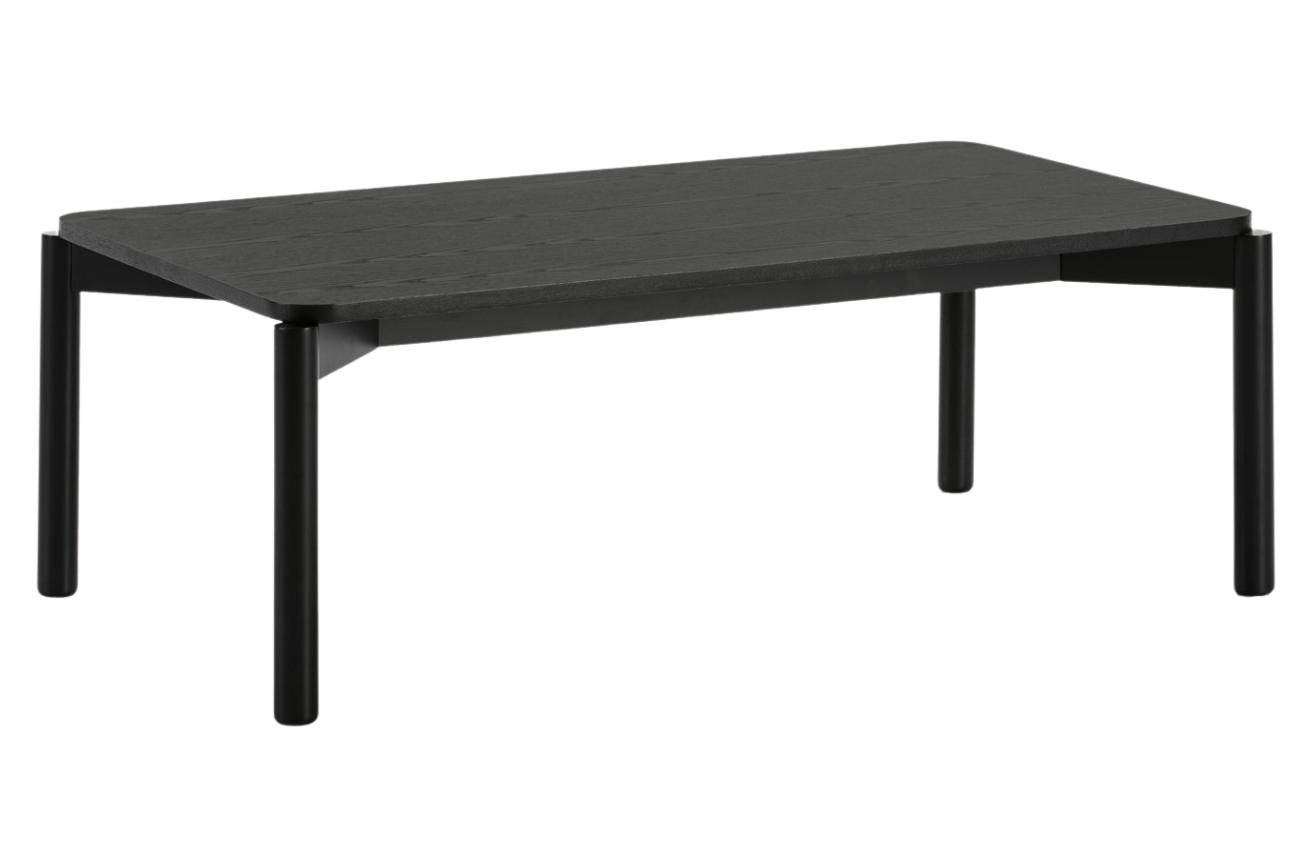 Černý jasanový konferenční stolek Teulat Atlas 110 x 60 cm Teulat