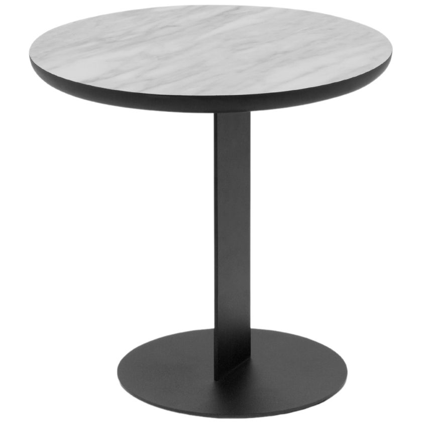 Bílý mramorový konferenční stolek MICADONI VELD 30 cm Micadoni