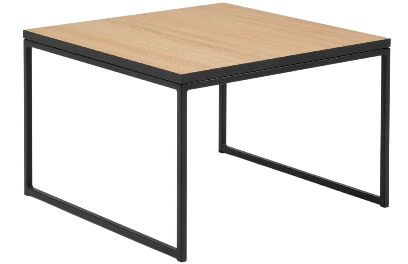 Dubový konferenční stolek MICADONI VELD 50 x 50 cm Micadoni