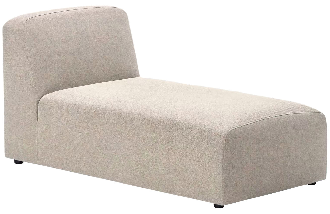 Béžová látková lenoška Kave Home Neom 152 cm Kave Home