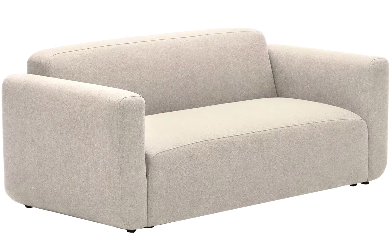 Béžová látková dvoumístná modulární pohovka Kave Home Neom 188 cm Kave Home