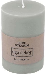 Tyrkysově modr&aacute; sv&iacute;čka Eco candles by Ego dekor Friendly