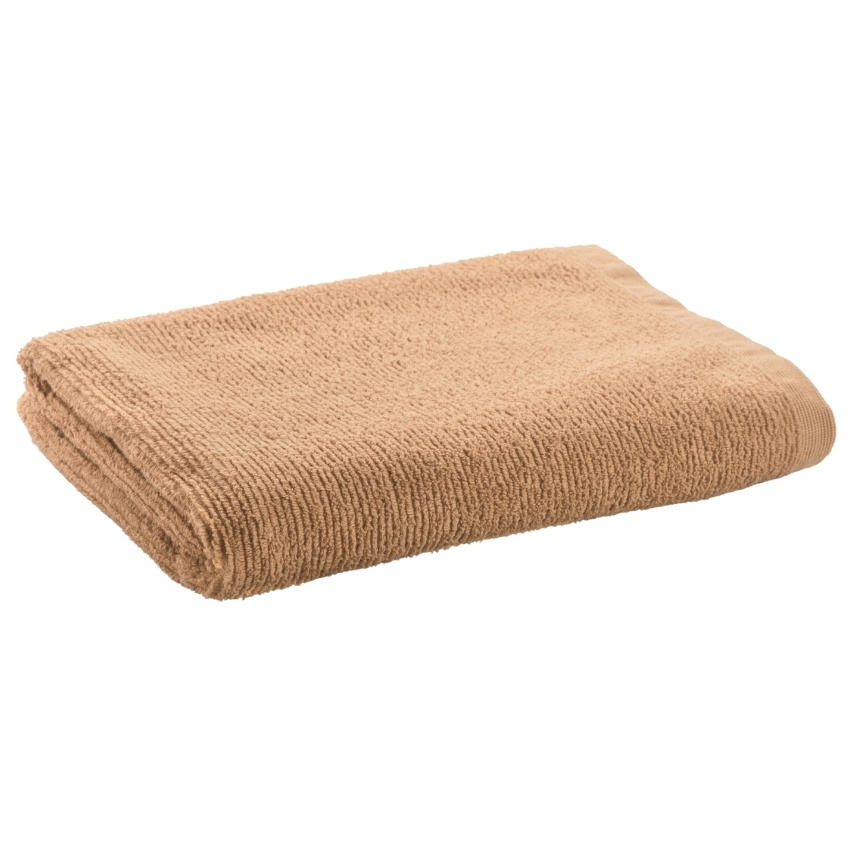 Velký béžový bavlněný ručník Kave Home Miekki Kave Home