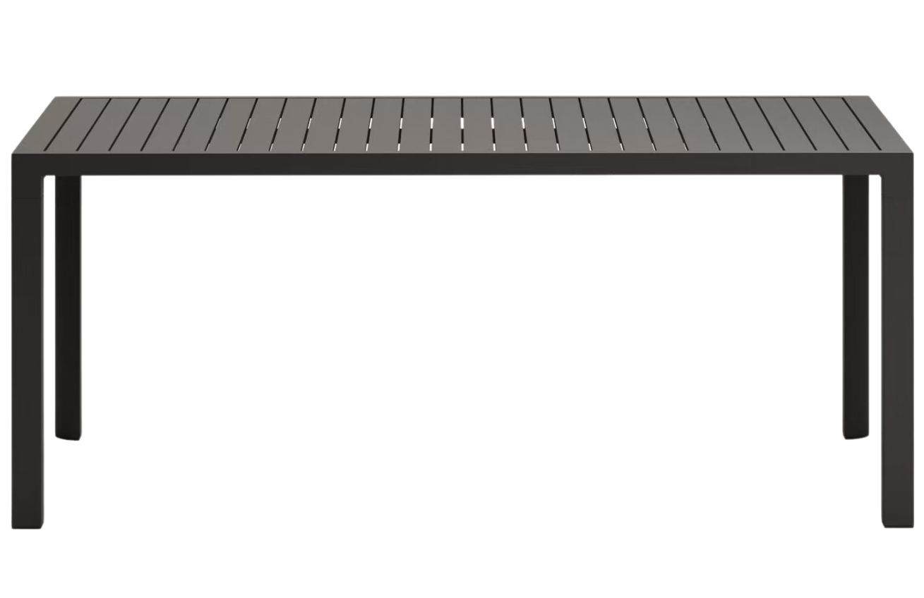 Šedý kovový zahradní jídelní stůl Kave Home Culip 180 x 90 cm Kave Home
