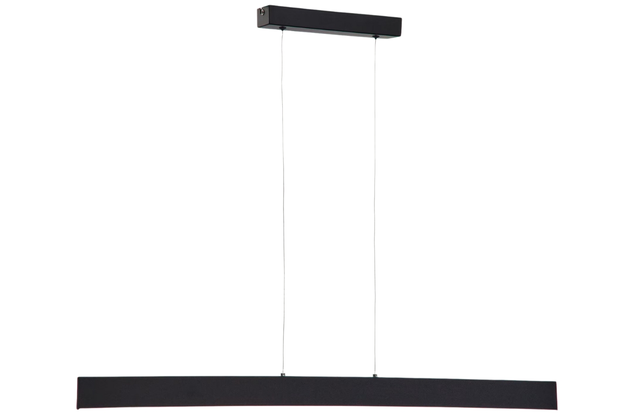 Černé kovové závěsné světlo Kave Home Boadella 101 cm Kave Home