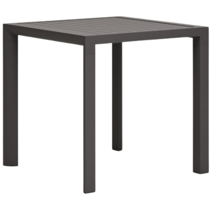Šedý kovový zahradní stůl Kave Home Culip 77 x 77 cm Kave Home
