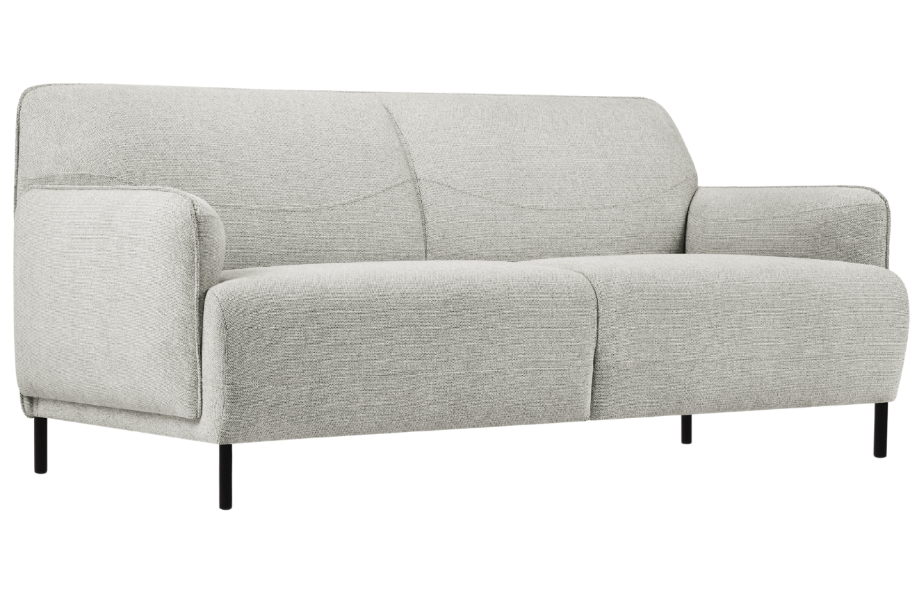 Světle šedá látková dvoumístná pohovka Windsor & Co Neso 175 cm Windsor & Co