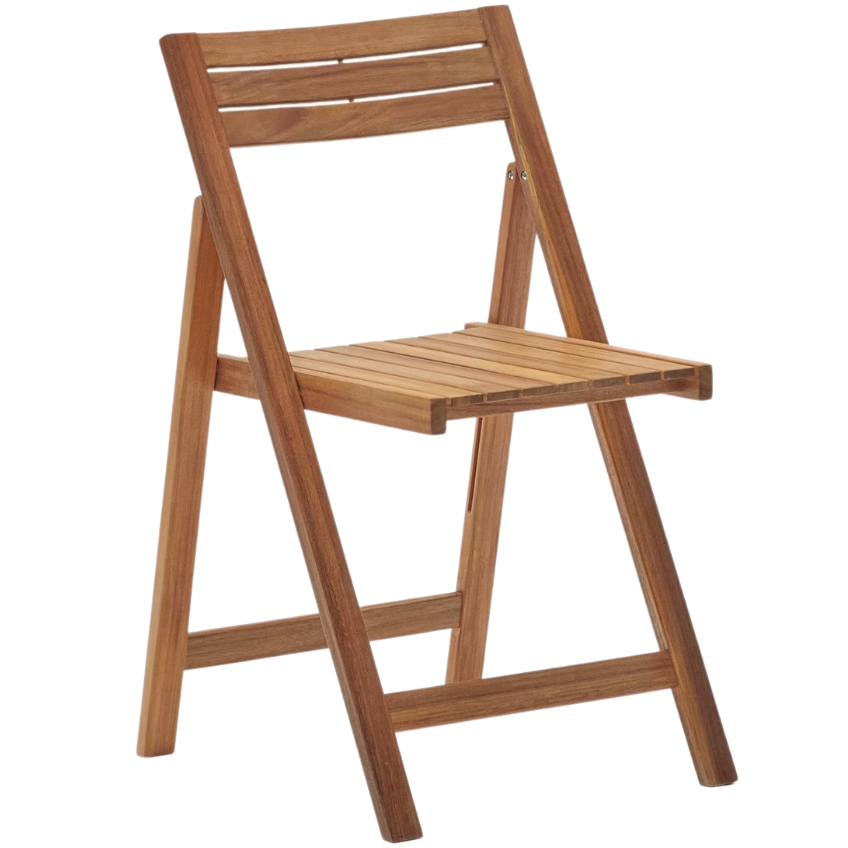 Akátová skládací zahradní židle Kave Home Sadirar Kave Home