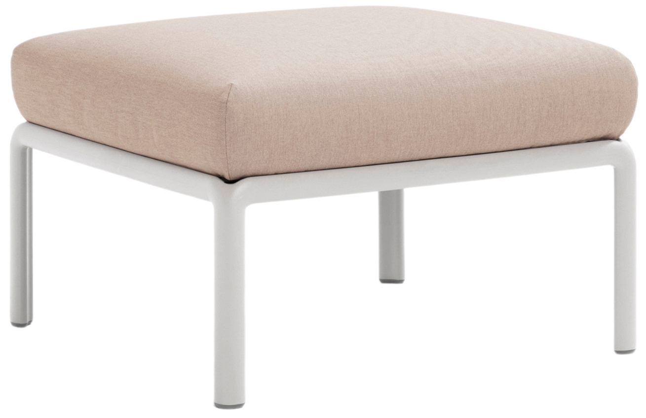 Nardi Béžová látková zahradní podnožka Komodo 72 x 72 cm Nardi