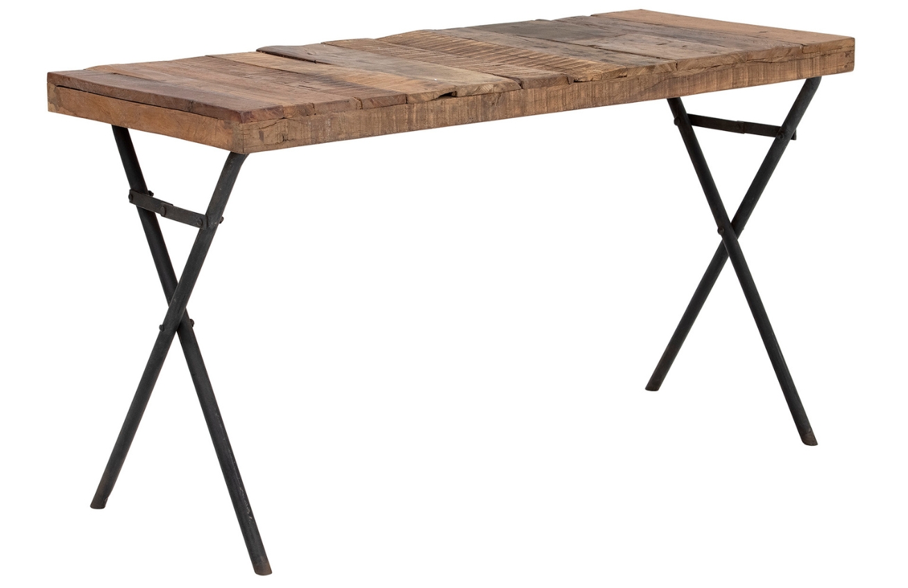 Skládací dřevěný jídelní stůl Bloomingville Mauie 122 x 51 cm Bloomingville