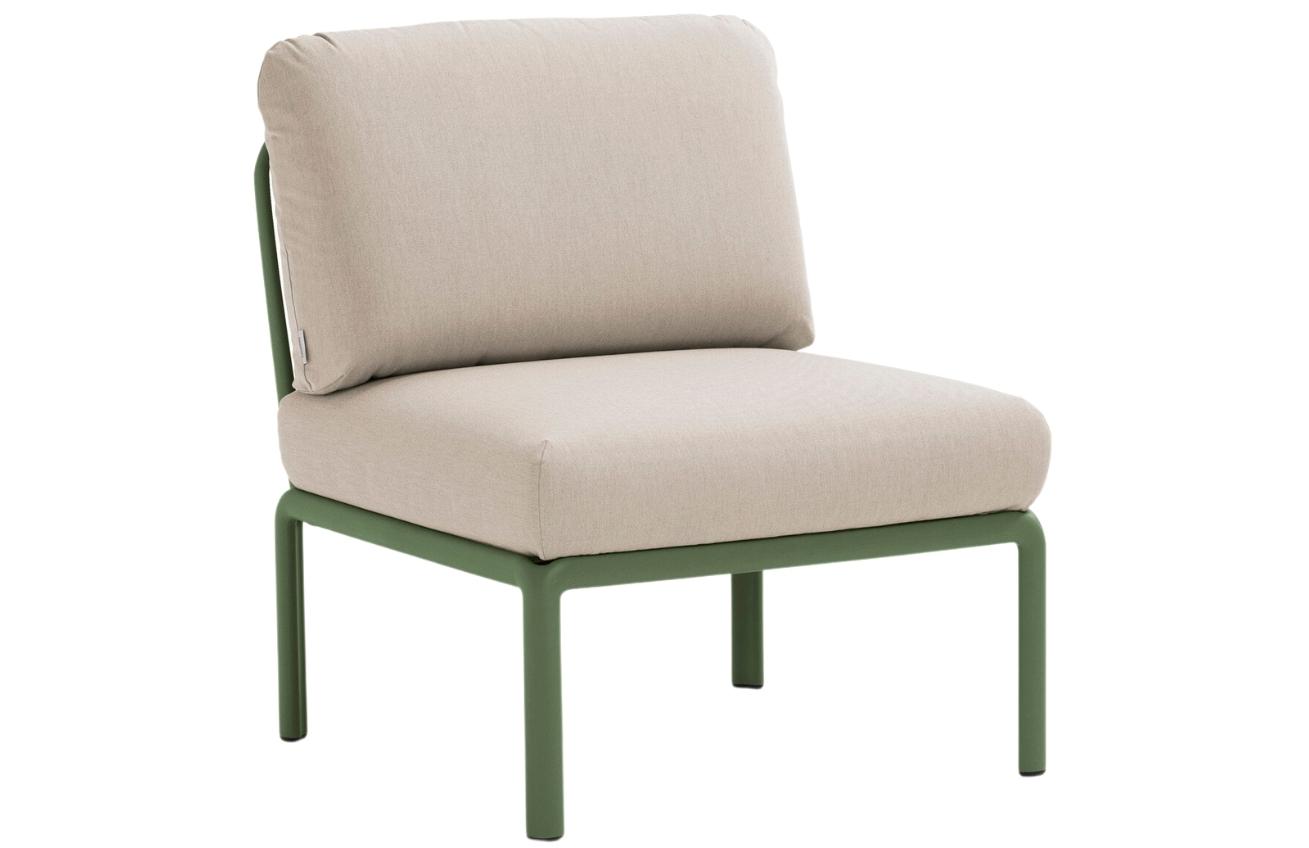 Nardi Béžový látkový zahradní modul Komodo se zelenou podnoží Nardi