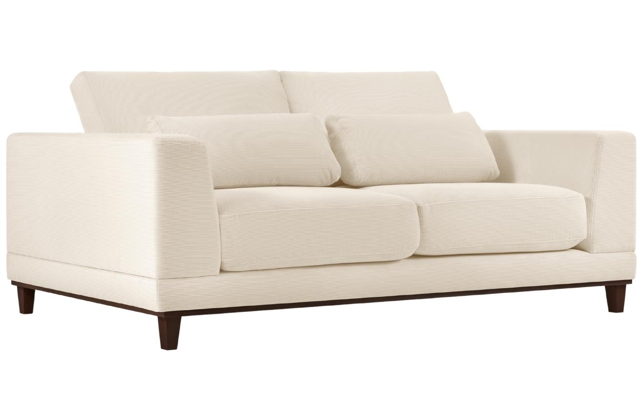 Béžová manšestrová třímístná pohovka Windsor & Co Leon 219 cm Windsor & Co