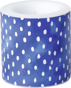 Sv&iacute;čka doba hořen&iacute; 25 h White Dots - IHR IHR