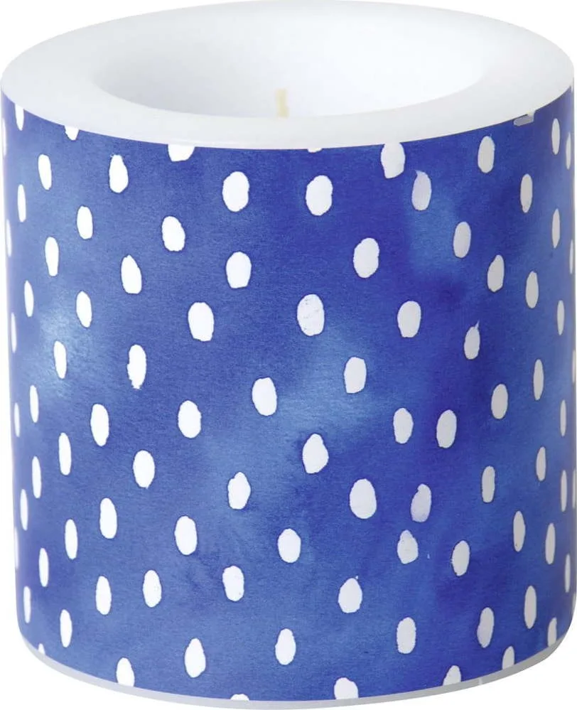Svíčka doba hoření 25 h White Dots