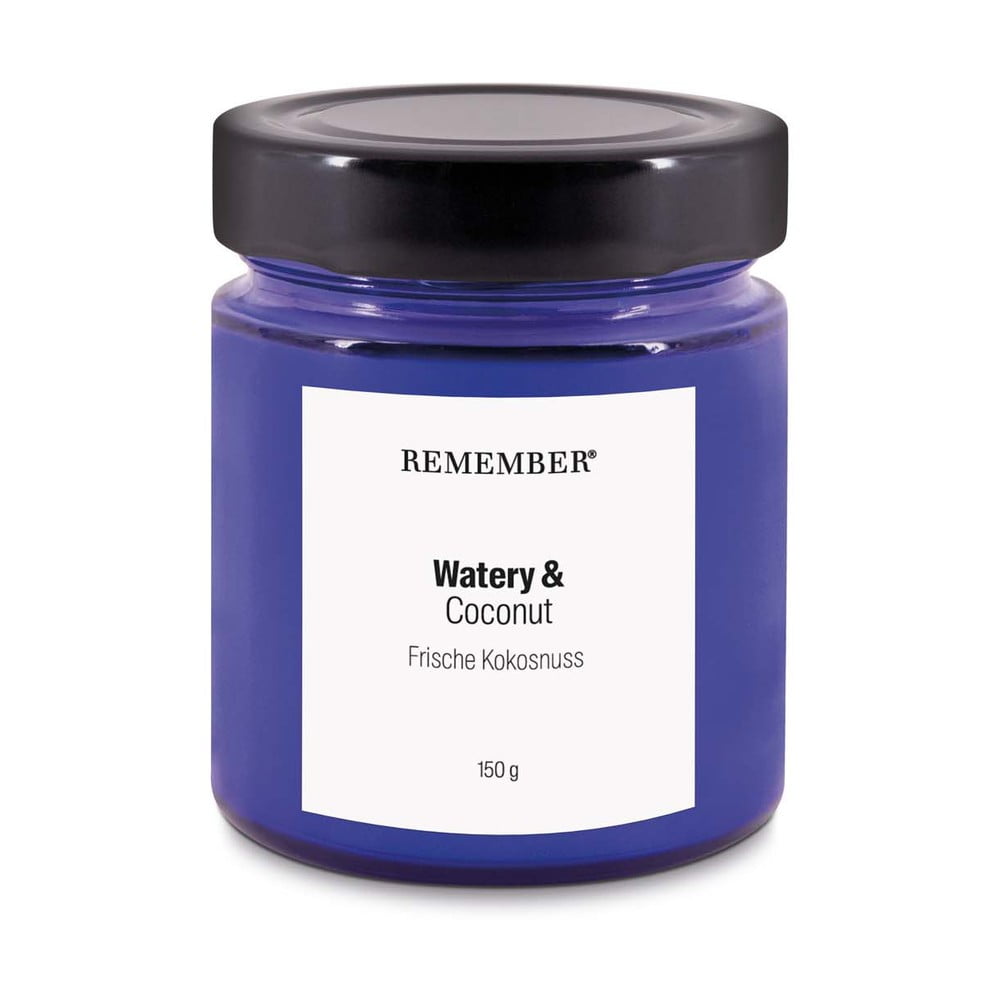 Vonná sojová svíčka doba hoření 35 h Watery & Coconut - Remember Remember