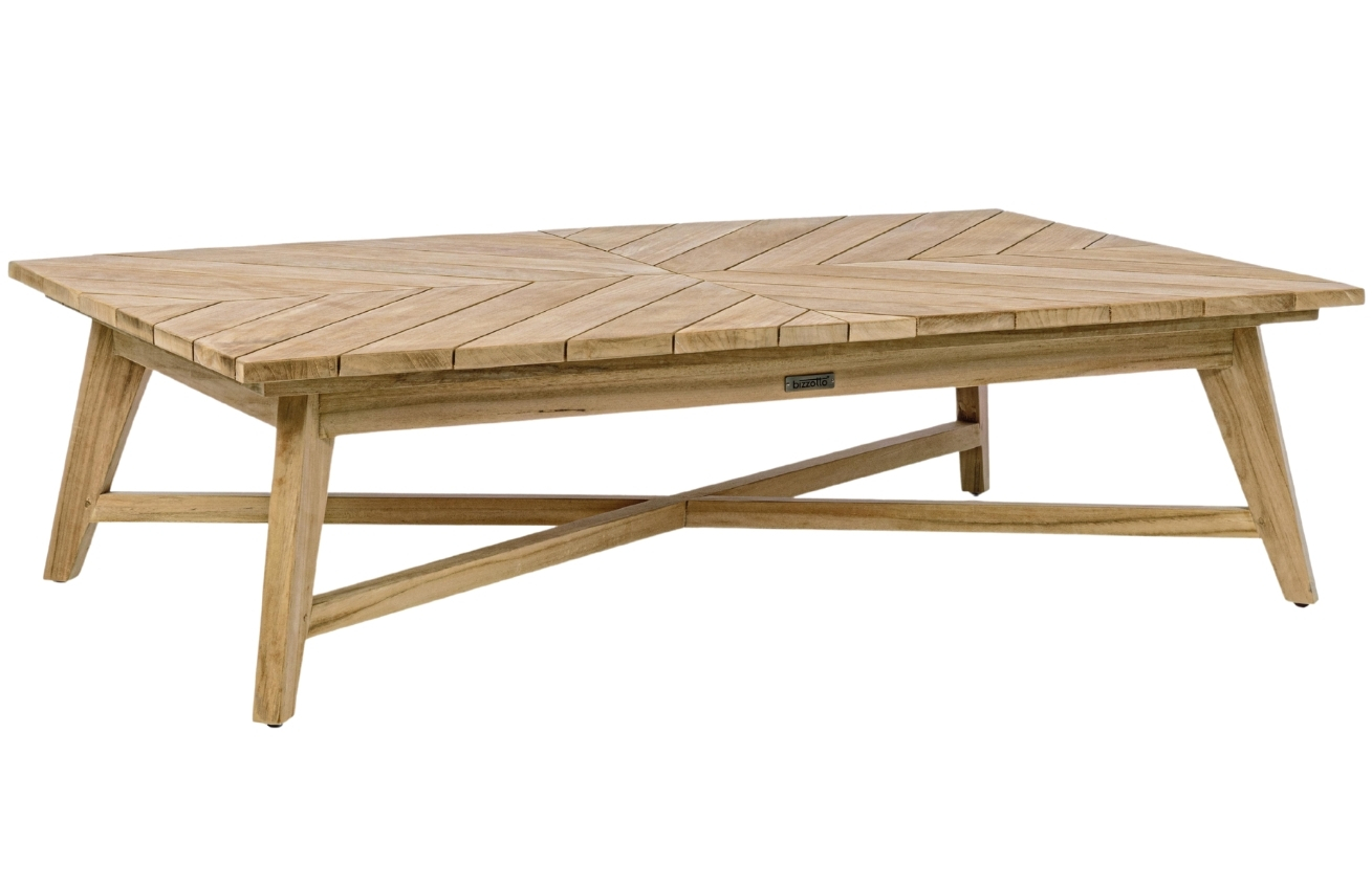 Teakový zahradní konferenční stolek Bizzotto Coachella 120 x 70 cm Bizzotto