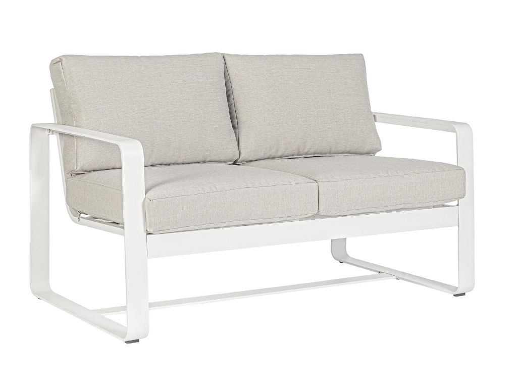 Béžová látková zahradní pohovka Bizzotto Merrigan 134 cm Bizzotto