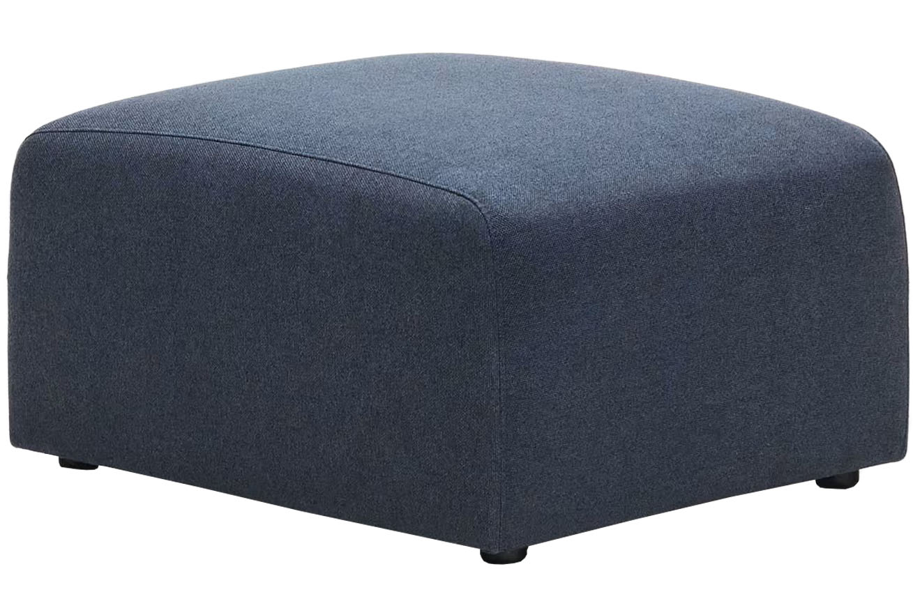 Tmavě modrý látkový koncový modul Kave Home Neom 89 x 75 cm Kave Home