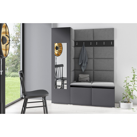 Předsíňová stěna EMI 14 Grafit Grafit