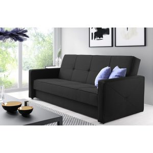 Rozkl&aacute;dac&iacute; pohovka 146 HARPER Čern&aacute;