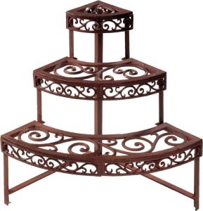 Litinov&yacute; stojan na květin&aacute;če Esschert Design Esschert Design