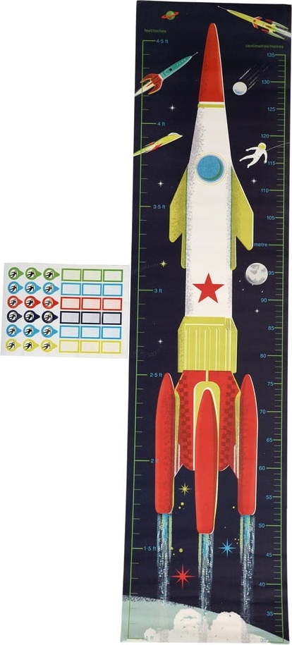 Nalepovací metr na stěnu Space Age – Rex London Rex London