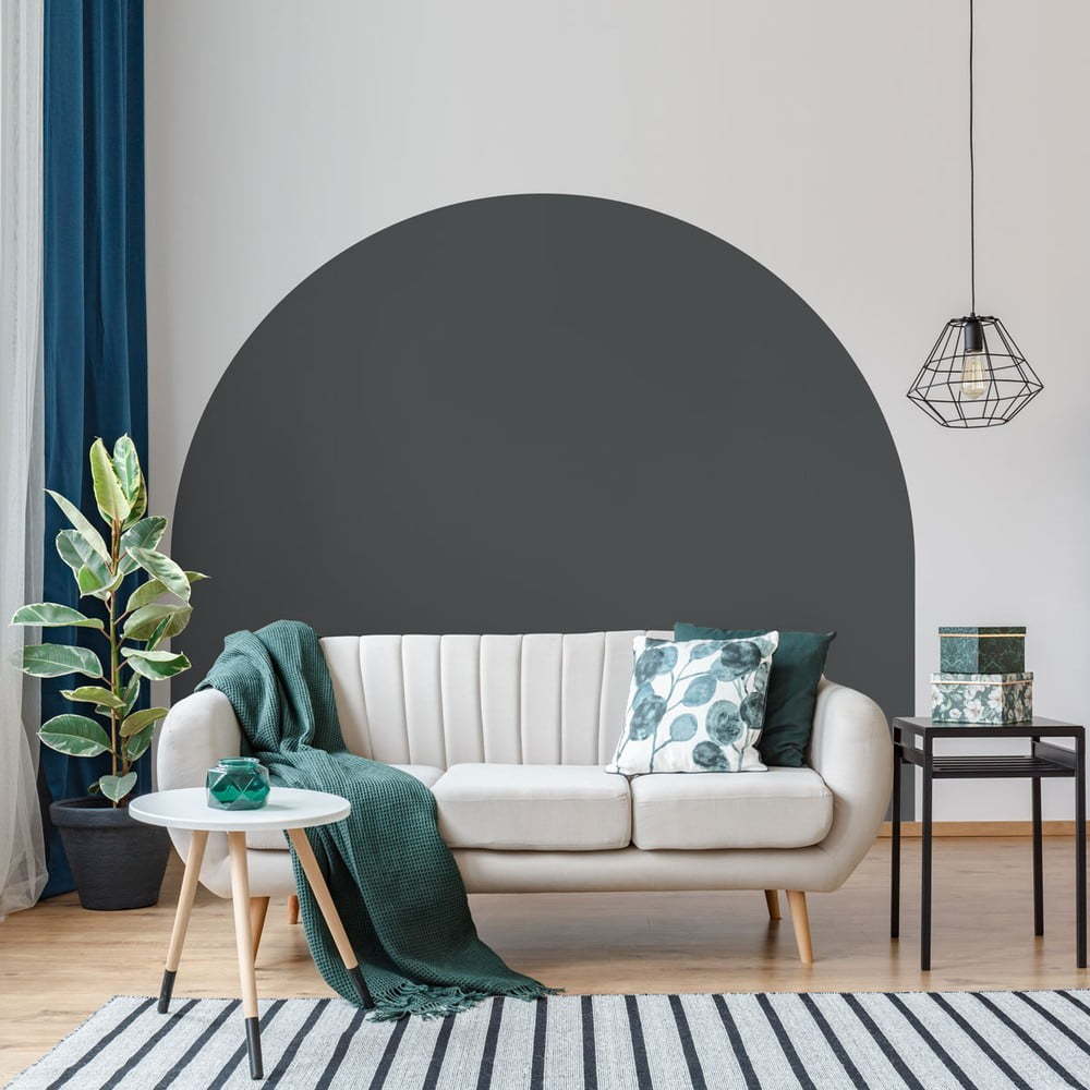 Samolepka na zeď 165x140 cm Storm Gray – Ambiance Ambiance