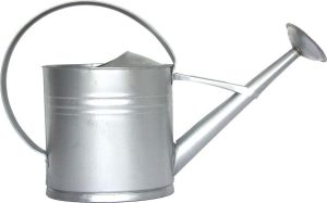 Zahradn&iacute; konev ve stř&iacute;brn&eacute; barvě Esschert Design New