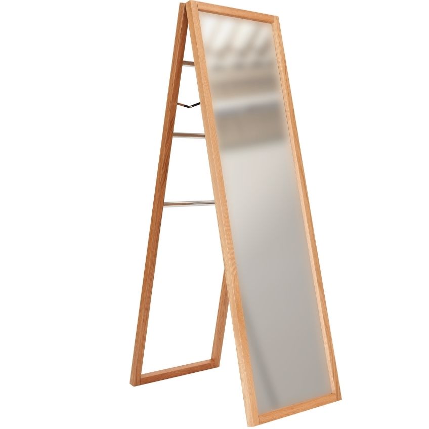 Dubové stojací zrcadlo Woodman NewEst 165 cm Woodman