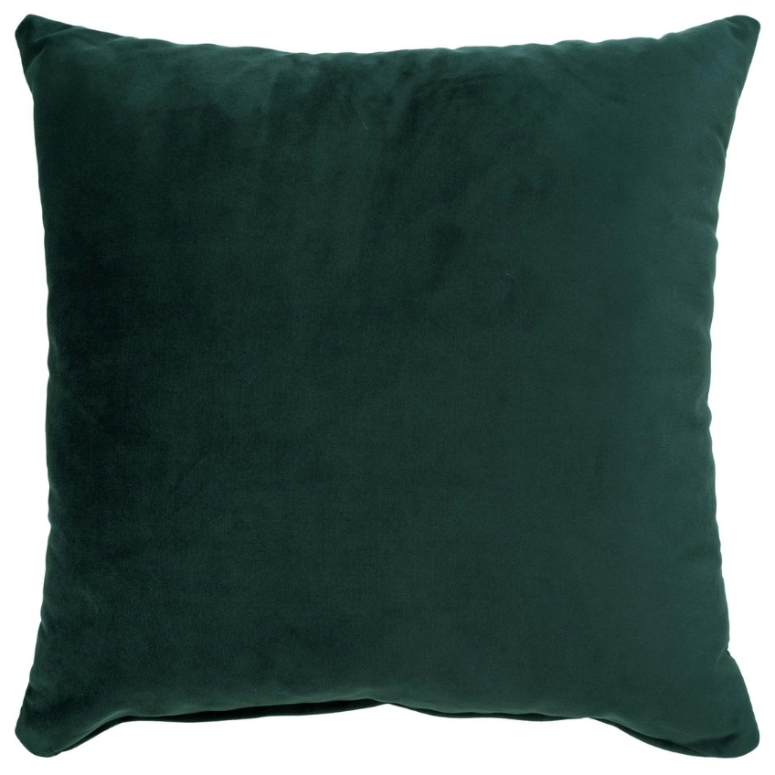 Nordic Living Tmavě zelený sametový polštář Limo 40 x 40 cm Nordic Living