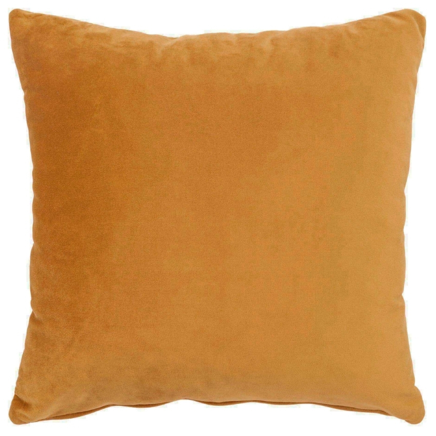 Nordic Living Žlutý sametový polštář Limo 40 x 40 cm Nordic Living