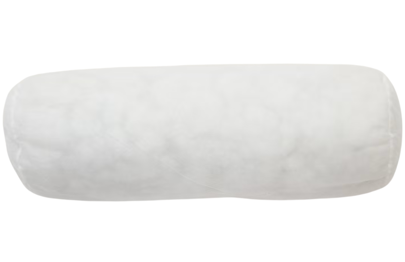 LaForma Bílá polyesterová výplň do polštáře Kave Home Fluff 18 x 60 cm LaForma