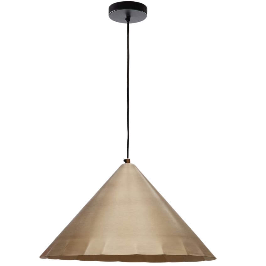 Mosazné závěsné světlo Kave Home Parlava 46 cm Kave Home