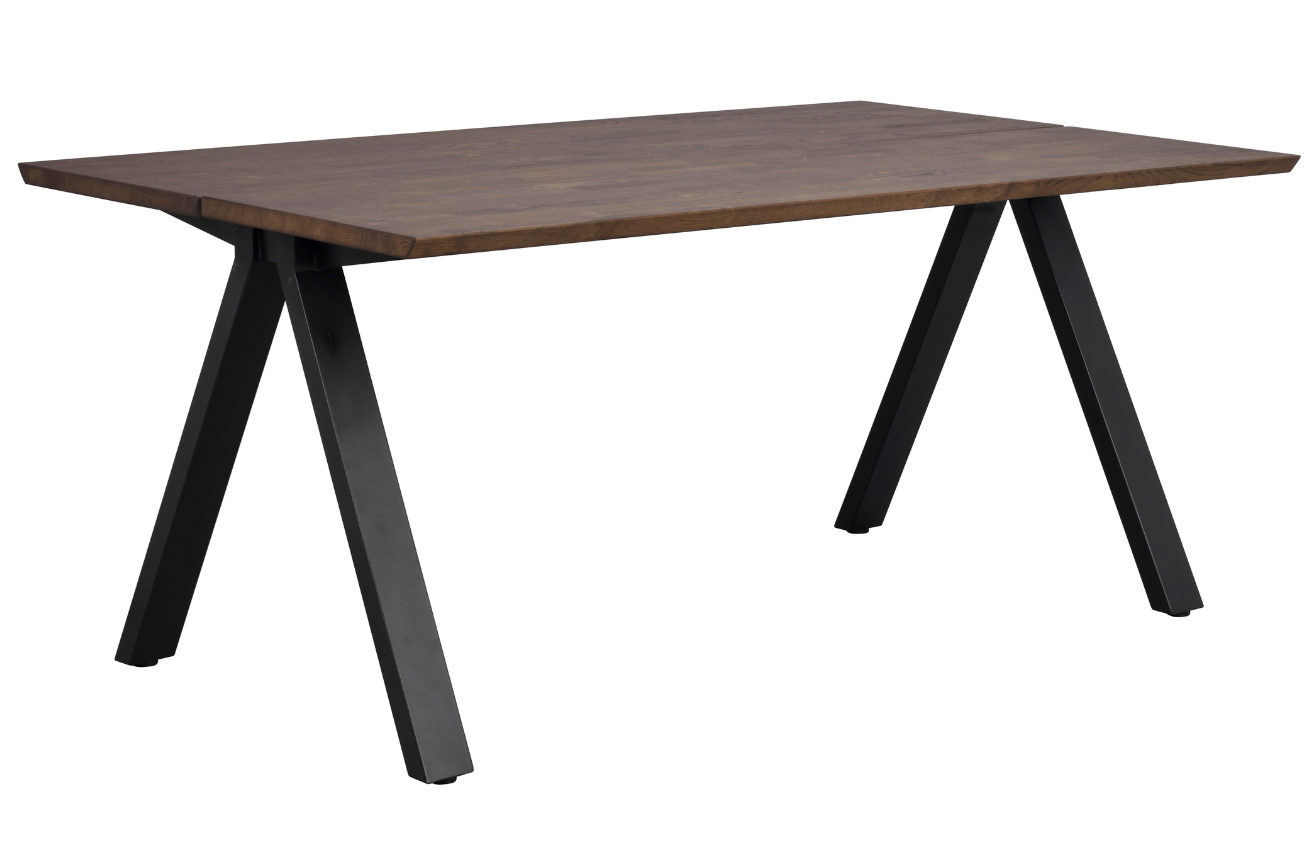 Hnědý dubový jídelní stůl ROWICO CARRADALE 170 x 100 cm Rowico