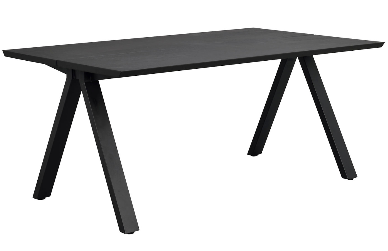 Černý dubový jídelní stůl ROWICO CARRADALE 170 x 100 cm II. Rowico