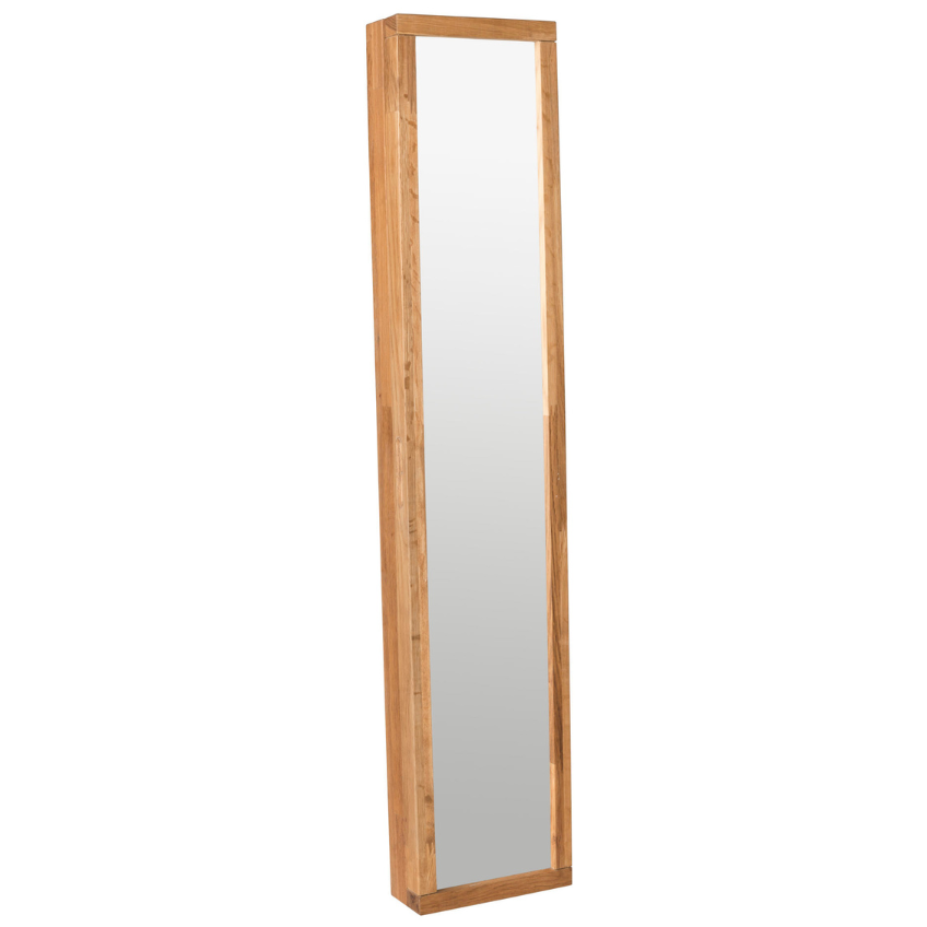 Dubová zrcadlová skříňka na klíče ROWICO CONFETTI 90 x 18 cm Rowico
