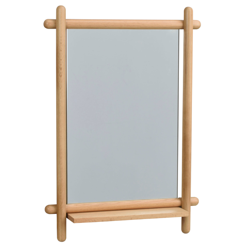 Dubové nástěnné zrcadlo ROWICO MILFORD 52 x 74 cm Rowico