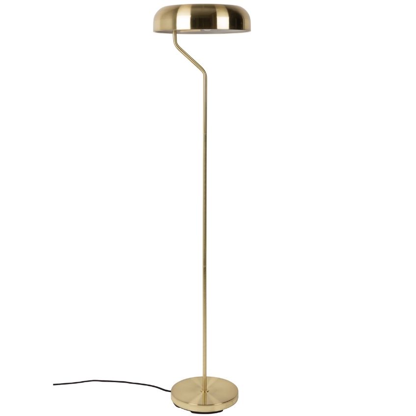 Zlatá stojací lampa DUTCHBONE Eclipse 130 cm Dutchbone