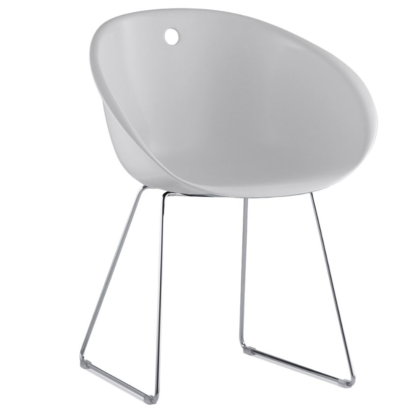 Pedrali Bílá plastová jídelní židle GLISS 920 Pedrali