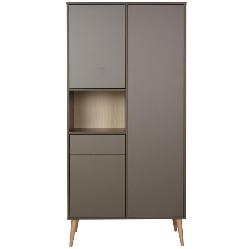 Tmavě hnědá skříň Quax Cocoon 196 x 96 cm Quax