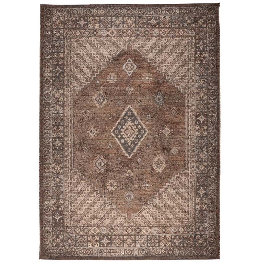 Hnědý vlněný koberec DUTCHBONE DEVON 170 x 240 cm Dutchbone