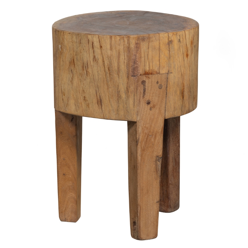 Hoorns Dřevěný odkládací stolek Mosie 32 cm Hoorns
