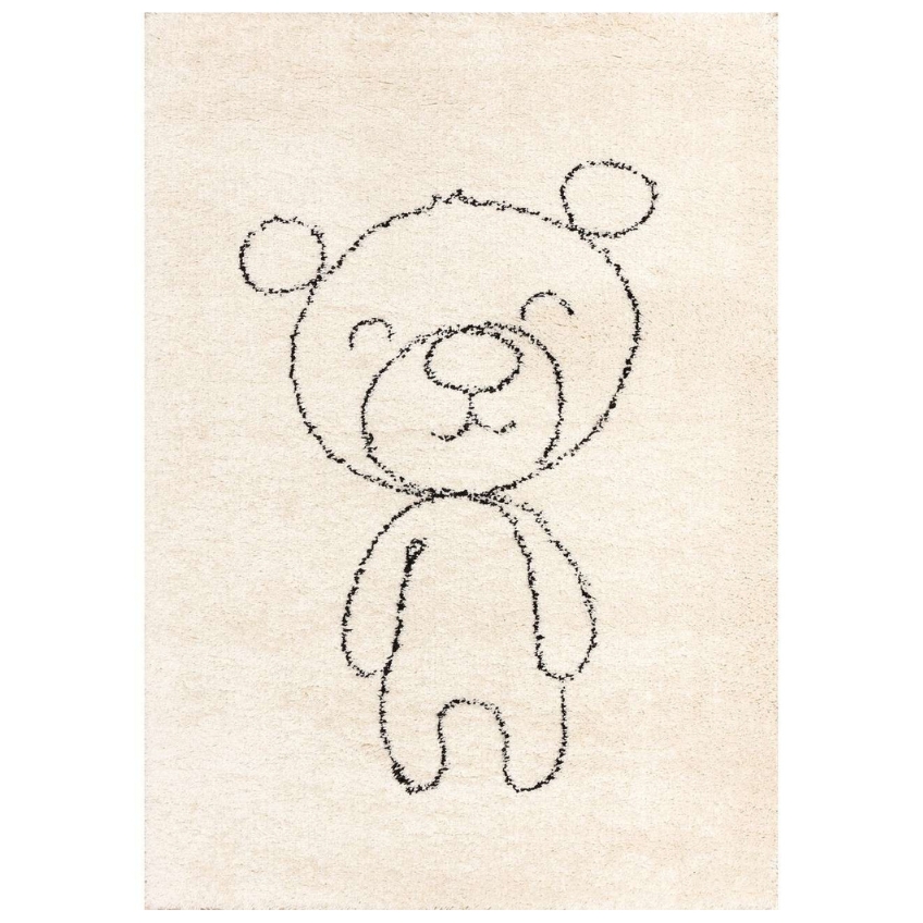 Yellow Tipi Béžový dětský koberec Teddy Bear 160 x 230 cm Yellow Tipi