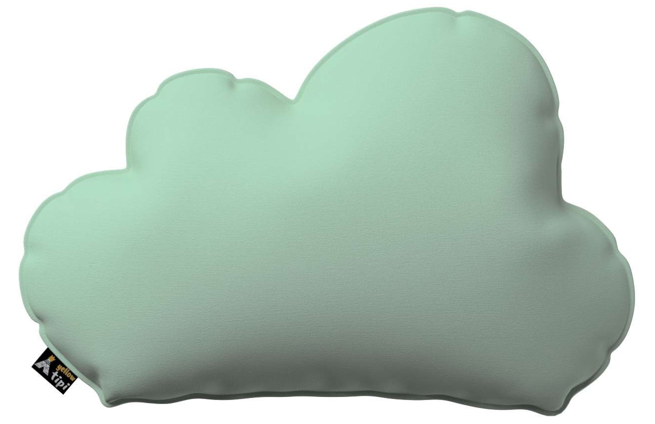 Yellow Tipi Eukalyptově zelený polštář ve tvaru mráčku Soft Cloud 55 cm Yellow Tipi