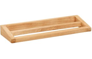 Teakov&yacute; vě&scaron;&aacute;k na ručn&iacute;ky Kave Home Kenta 40 x 15 cm Kave Home