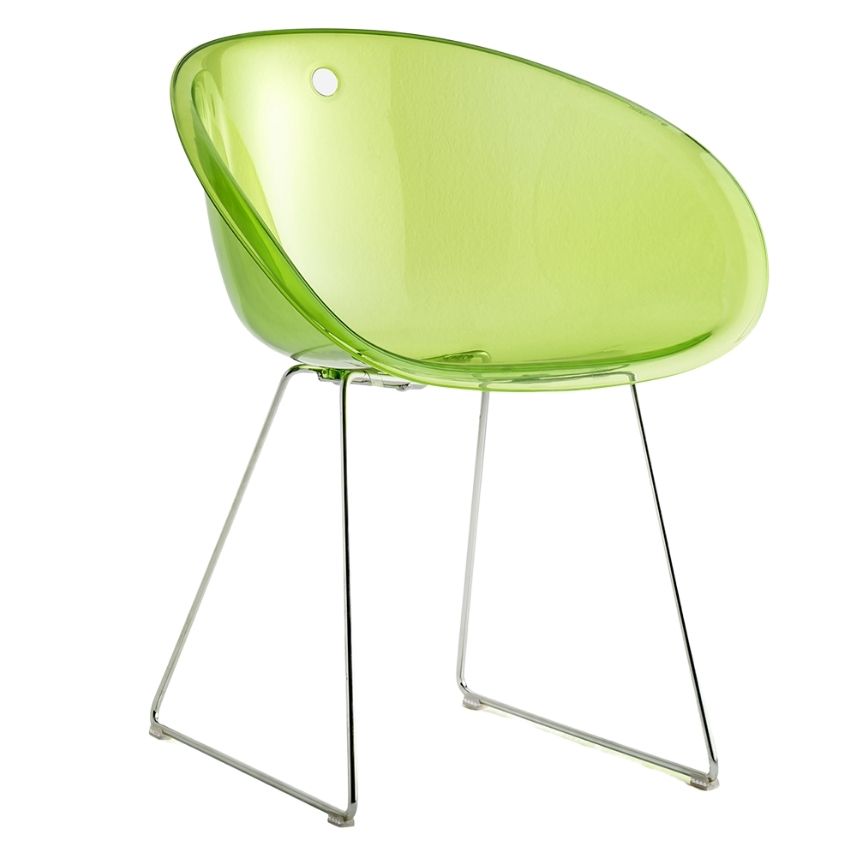 Pedrali Zelená plastová jídelní židle GLISS 921 Pedrali